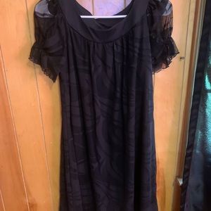 Juniors Black Dress